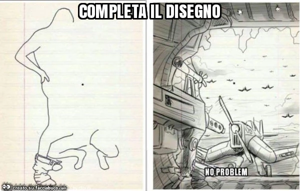 Completa il disegno
