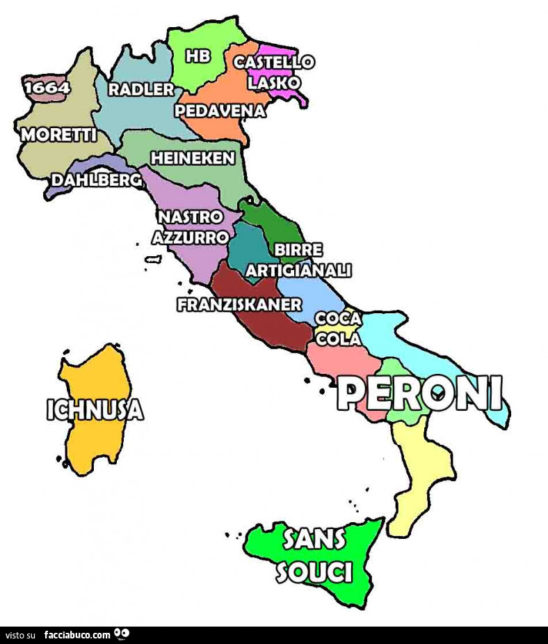Cosa si beve in base alla regione d'Italia