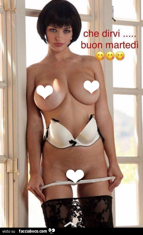 Che dirvi… buon Martedì