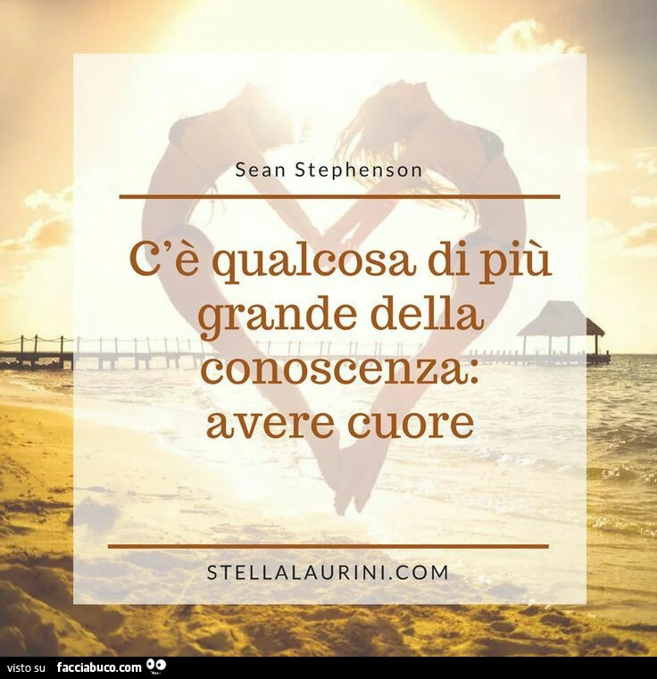 Sean Stephenson. C'è qualcosa di più grande della conoscenza: Avere cuore