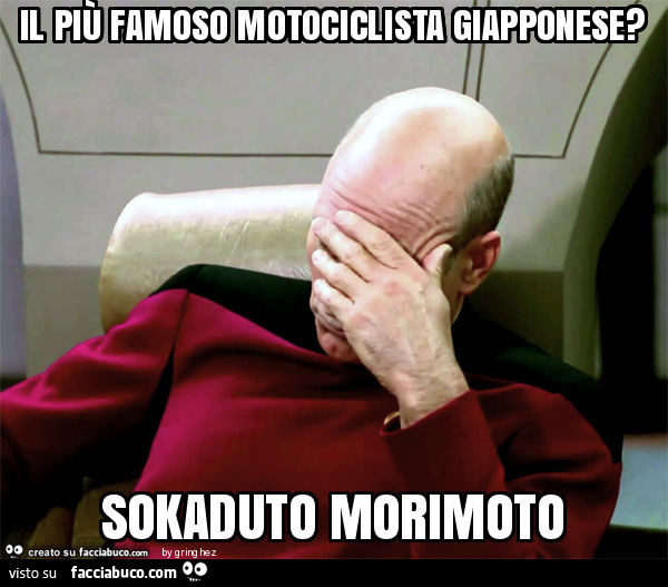 Il più famoso motociclista giapponese? Sokaduto Morimoto