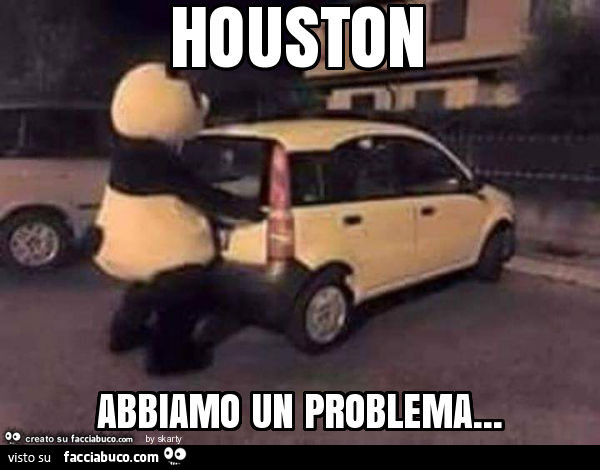Houston abbiamo un problema