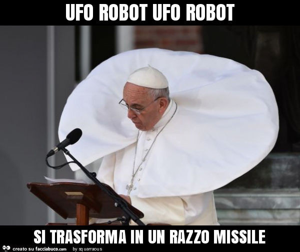 Ufo robot ufo robot si trasforma in un razzo missile