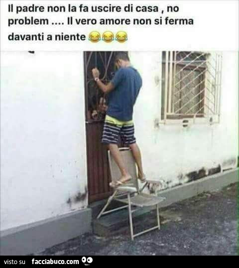 Avoir Images Il Padre Non La Fa Uscire Di Casa No Problem Il Vero Amore Non Si actualisé par