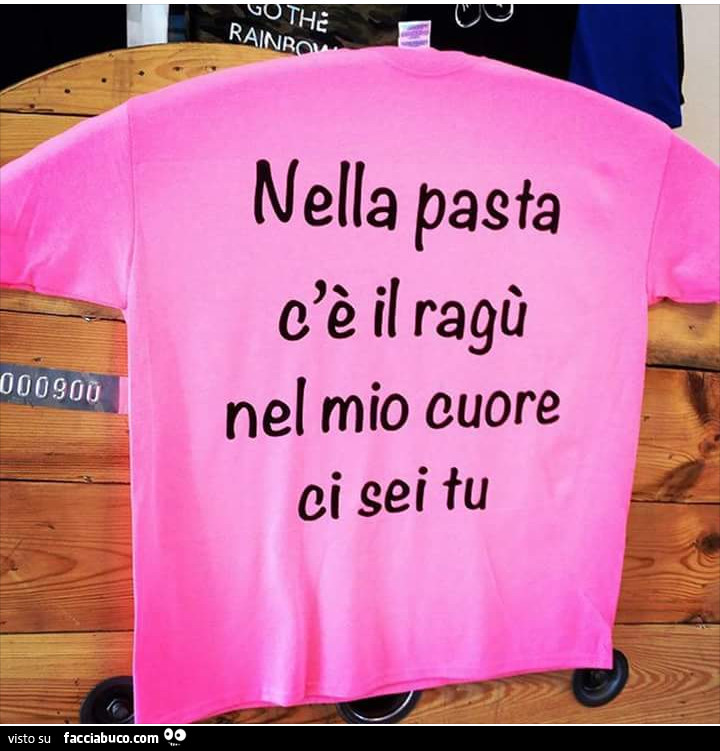 Nella Pasta C E Il Ragu Nel Mio Cuore Ci Sei Tu Facciabuco Com