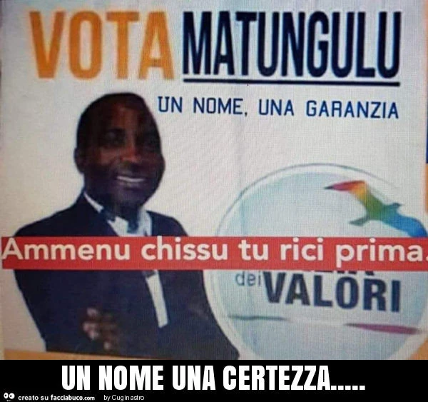 Un nome una certezza