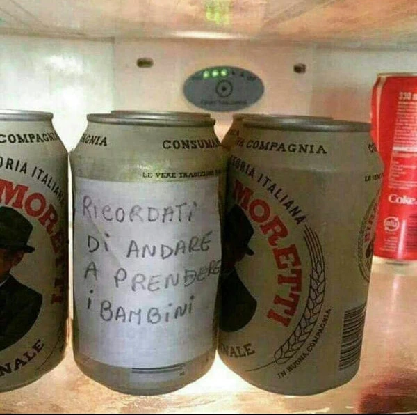 Ricordati di andare a prendere i bambini