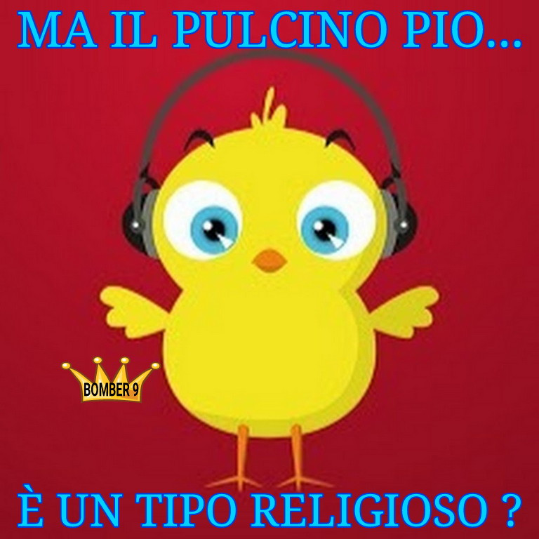 Ma il pulcino pio è un tipo religioso