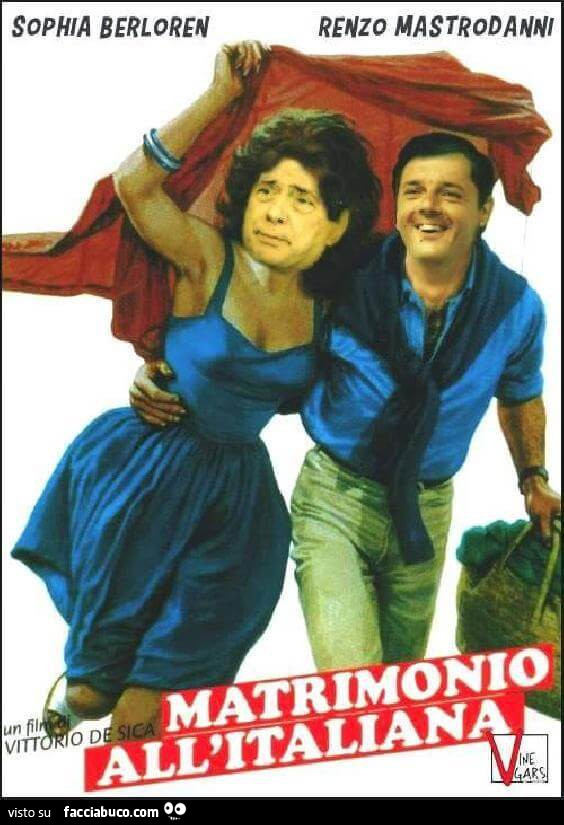 Berlusconi e Renzi. Matrimonio all'Italiana