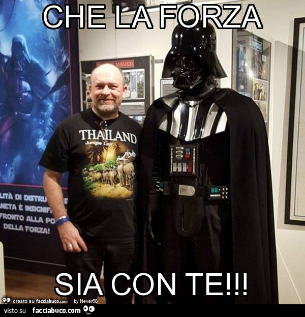 Che la forza sia con te