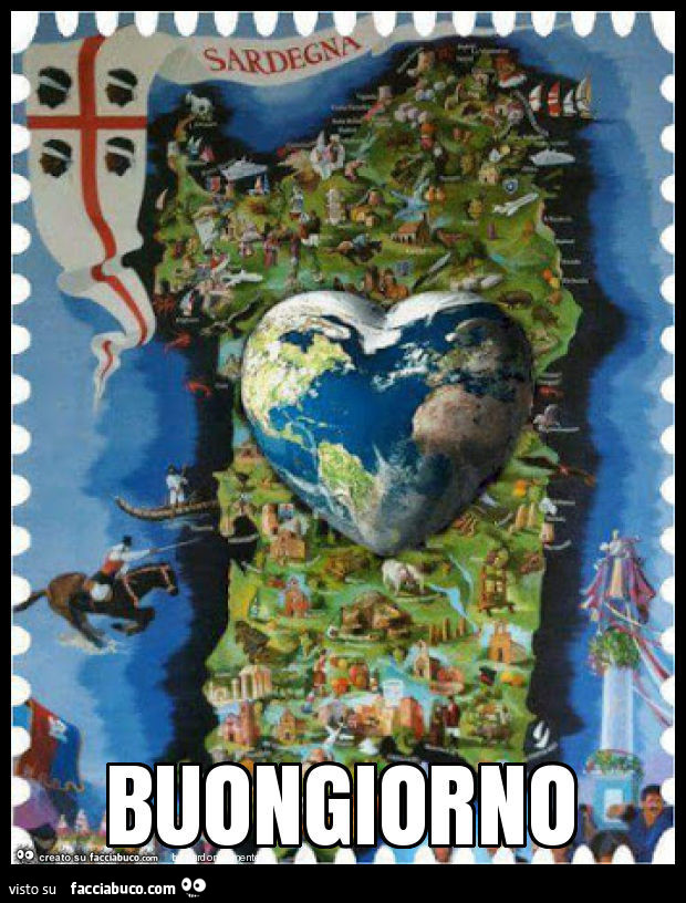 Buongiorno dalla Sardegna