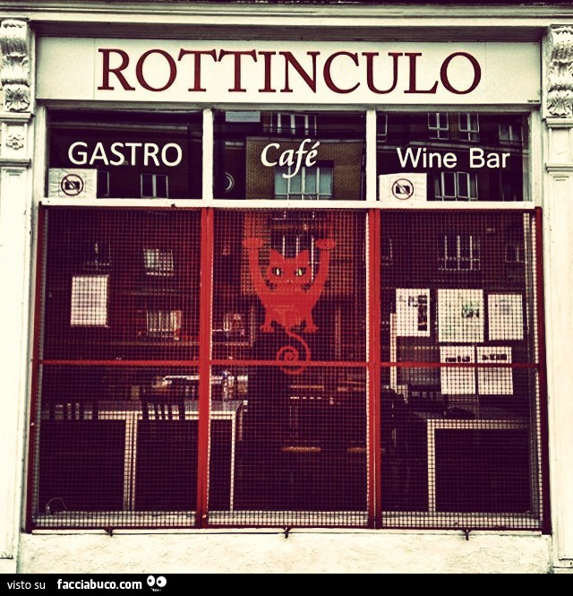 Rottinculo gastro cafè wine bar