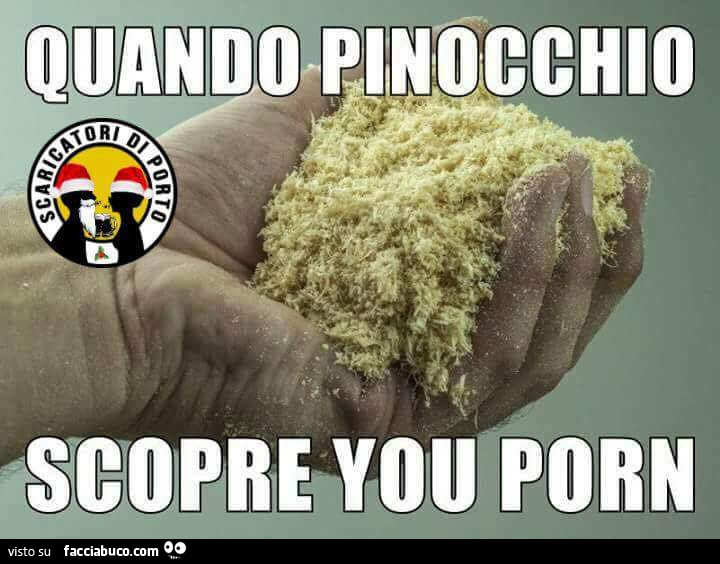 Quando Pinocchio scopre You Porn