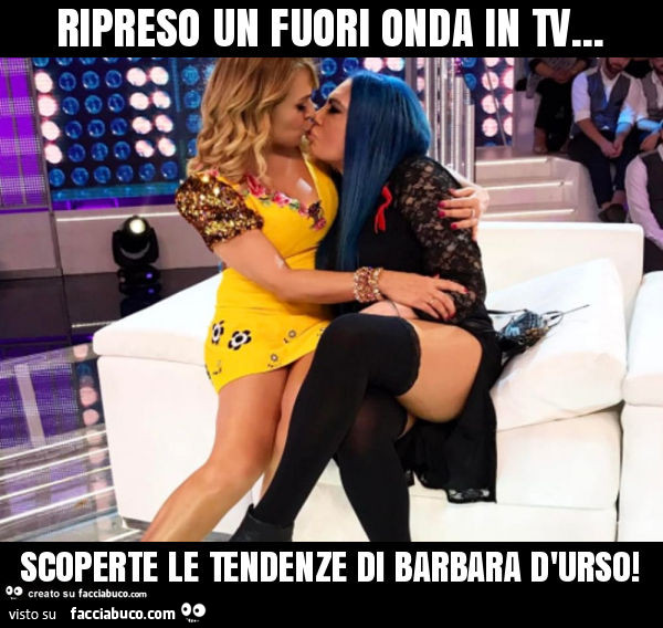 Ripreso un fuori onda in tv… scoperte le tendenze di barbara d'urso