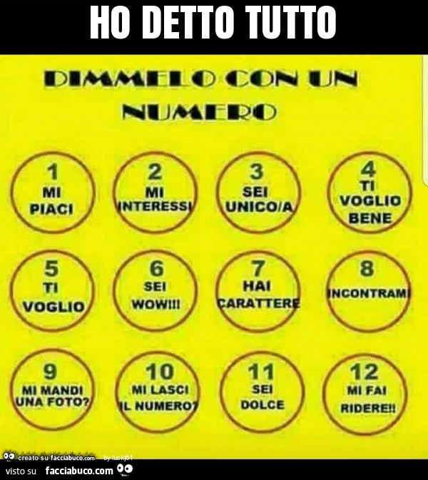 Ho detto tutto