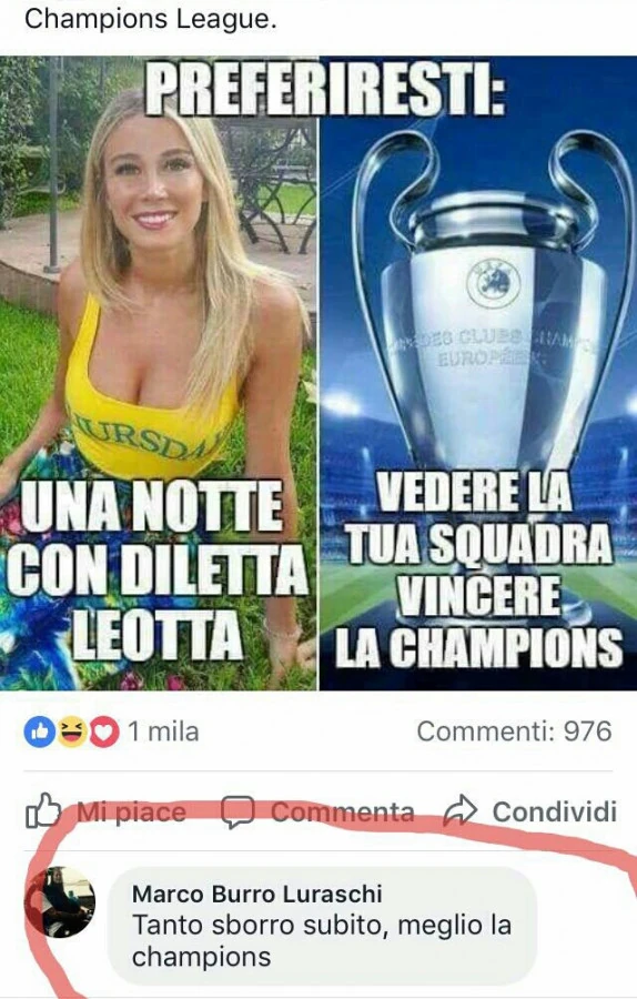 Leotta o champions