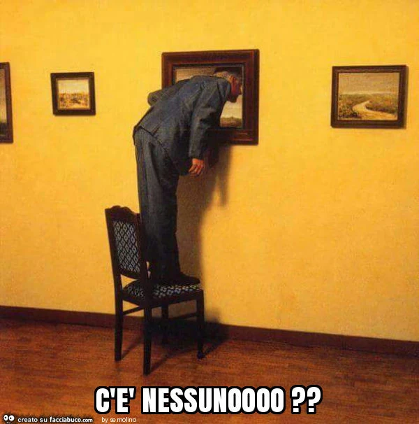C'è nessunoooo?