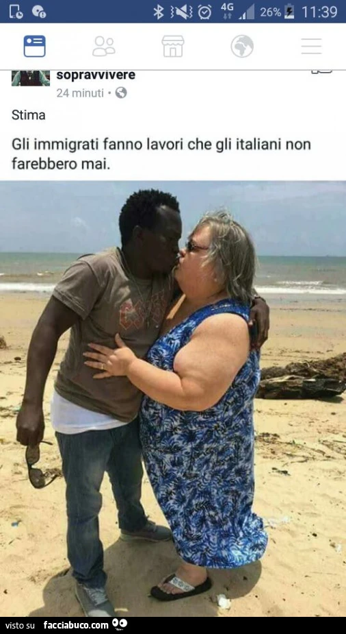 Gli immigrati fanno lavori che gli italiani non farebbero mai