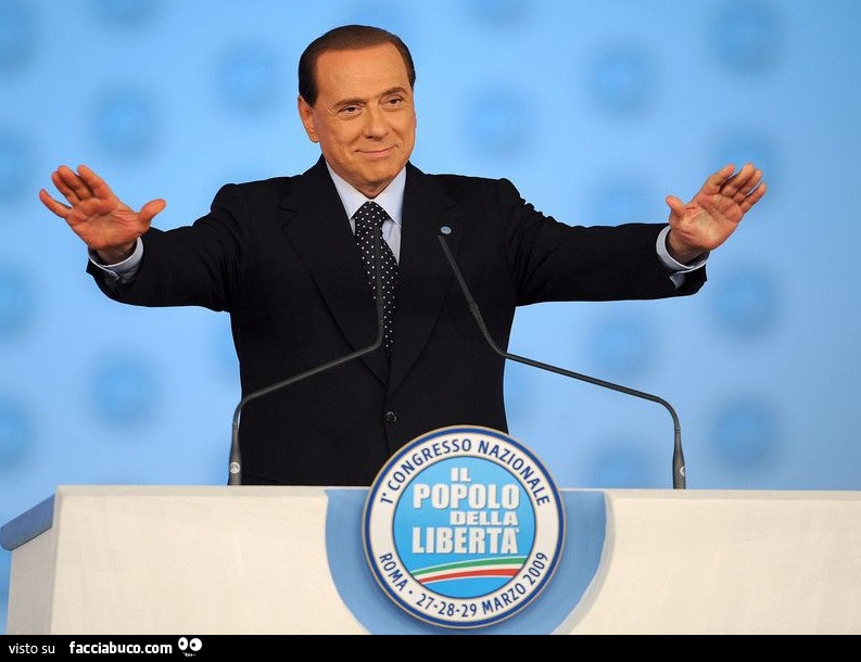Silvio Berlusconi, il Popolo della Libertà
