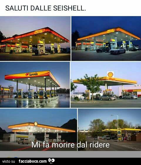 Saluti dalle Seishell. Mi fa morire dal ridere