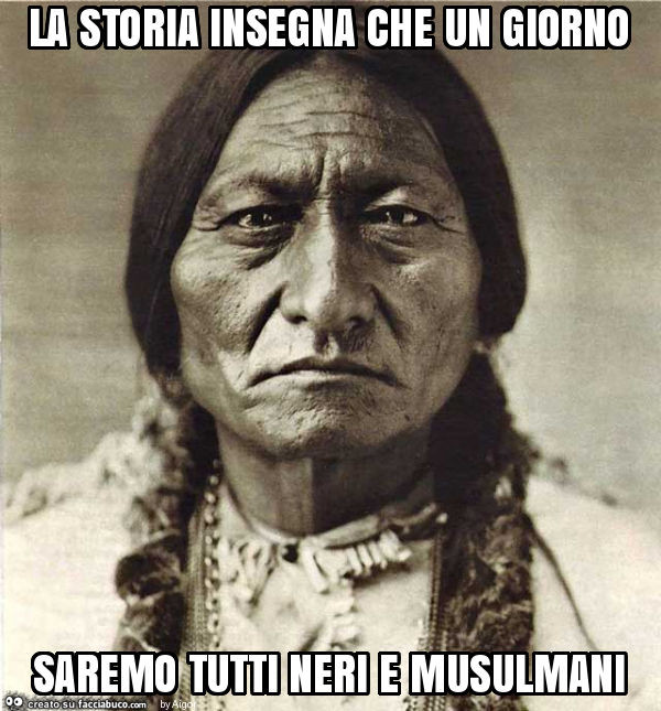 La storia insegna che un giorno saremo tutti neri e musulmani
