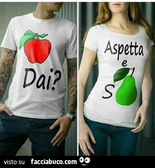 Mela dai? Aspetta e spera