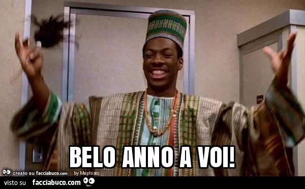 Belo anno a voi