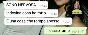 Hai rotto il cazzo