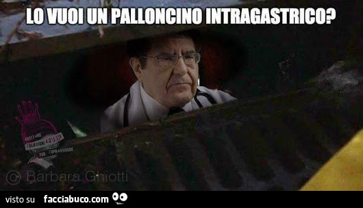 Lo vuoi un palloncino intragastrico?