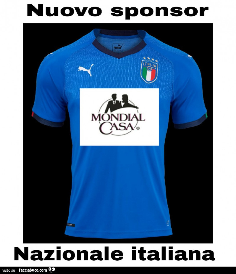Mondial Casa, nuovo sponsor nazionale italiana