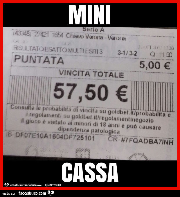 Mini cassa