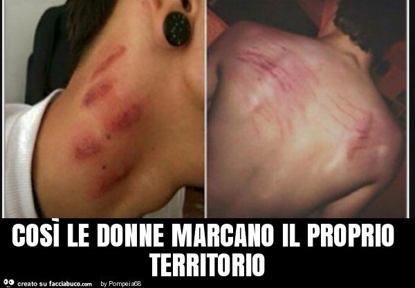 Così le donne marcano il proprio territorio