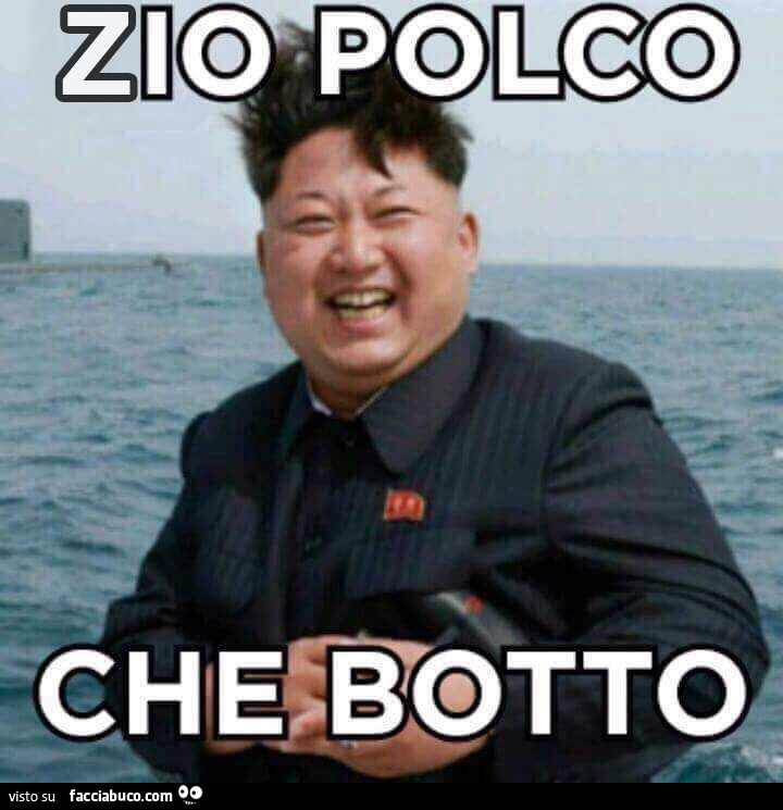 Zio polco che botto