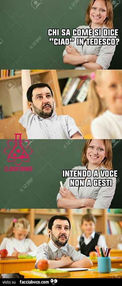 Chi sa come si dice ciao in tedesco? Intendo a voce non a gesti